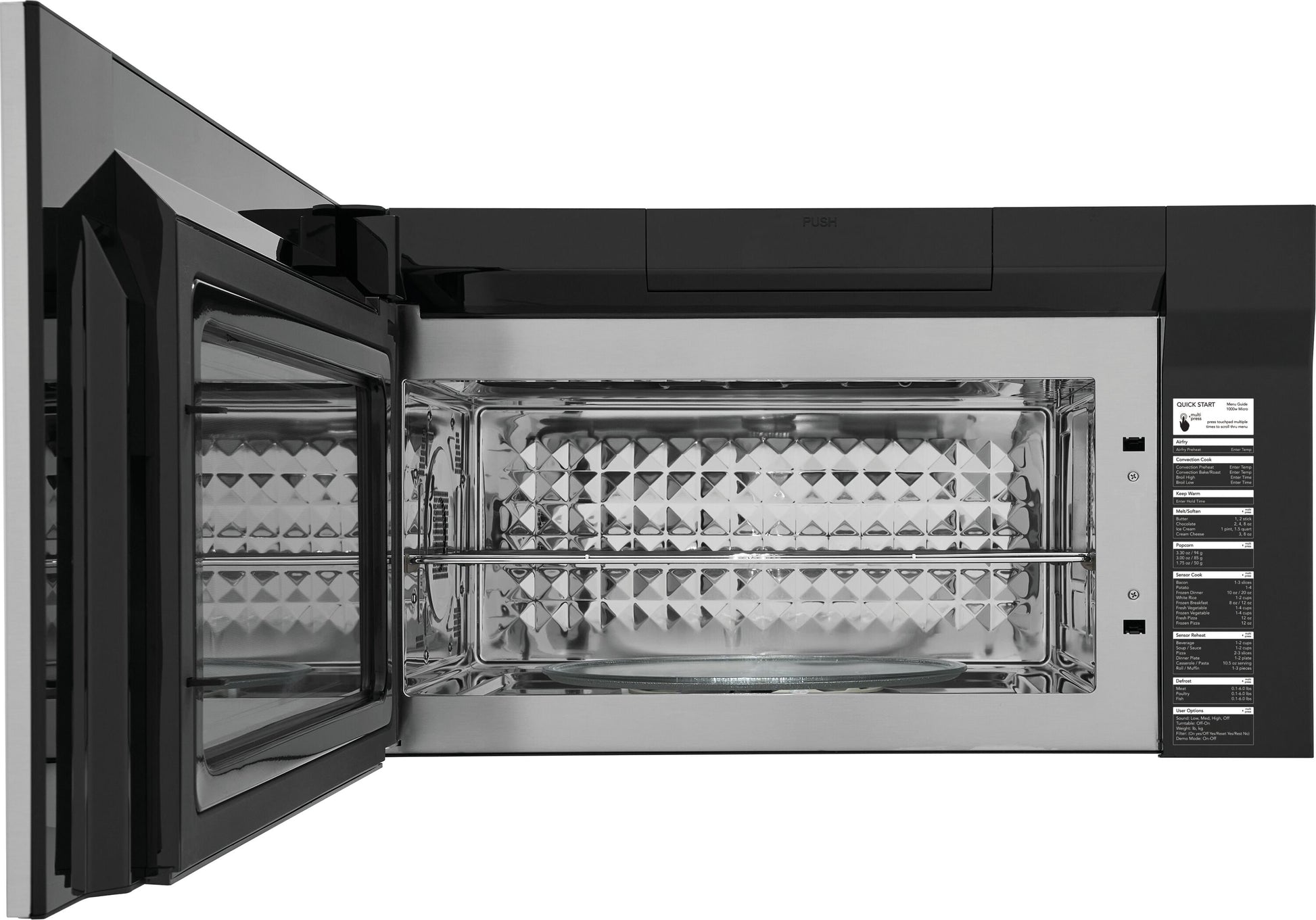 Frigidaire Gallery 1.9-cu ft Air Fry Over-the-Range Convection Microwave with Sensor Cooking (Fingerprint Resistant Stainless Steel)