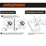 Jorgensen 6.5-in Corner Easing Plane, 70740 #5109571  *JR2510, Retail: $29.98, FINAL PRICE: $16.99 + TAX