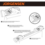 Jorgensen 6.5-in Corner Easing Plane, 70740 #5109571  *JR2510, Retail: $29.98, FINAL PRICE: $16.99 + TAX