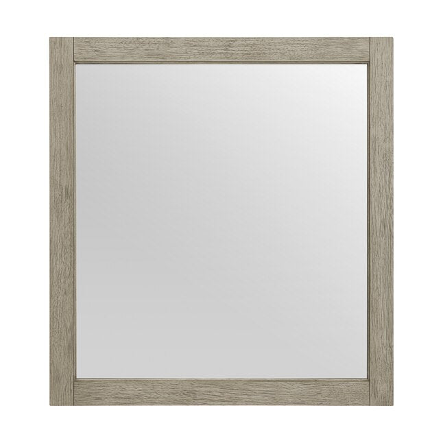 Ellen DeGeneres Valerosa 22-in x 30-in Framed Bathroom Washed Oak Mirror, 1658MR-28-278, FINAL PRICE: $39.99 + Tax