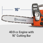 Husqvarna 435 40.9-cc 2-cycle 16-in Gas Chainsaw