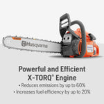 Husqvarna 435 40.9-cc 2-cycle 16-in Gas Chainsaw