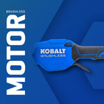 Kobalt 24-volt 14-in Straight Shaft Battery String Trimmer 4.0 Ah (Battery Included) (Charger Included) [FBM-102]