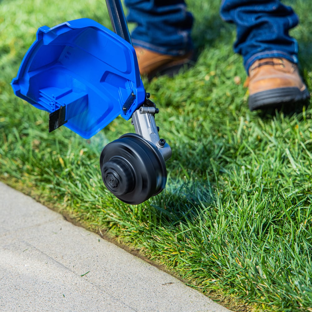 Kobalt 24-volt 15-in Split Shaft Attachment Capable Battery String Trimmer 4.0 Ah (Battery Included) (Charger Included [FBM-103]