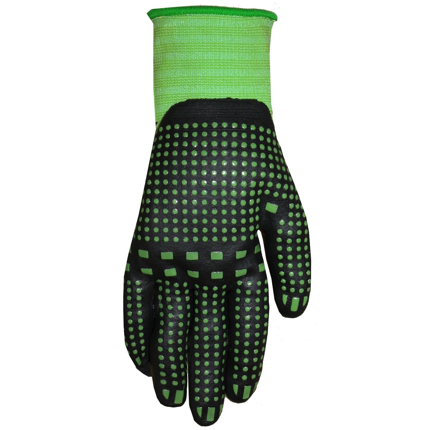 MidWest Quality Gloves, Inc. Medium Green Nitrile dipped Nitrile Everyday Gloves 1 -Pairs