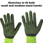 MidWest Quality Gloves, Inc. Medium Green Nitrile dipped Nitrile Everyday Gloves 1 -Pairs