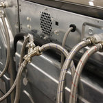 EASTMAN 72-in 3/4 -in FHT Inlet x 3/4 -in FHT Outlet Braided stainless steel Steam dryer installation kit