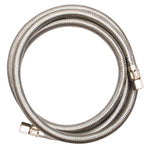 EASTMAN 10-ft 1/4 -in Compression Inlet x 1/4 -in Compression Outlet Stainless steel Ice maker
