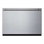 Summit Appliance 24-in Built-in/Freestanding Drawer Refrigerator (Panel-Ready Stainless Steel Front/Back Cabinet), SDR24 *JR2508, Retail: $, FINAL PRICE: $1199.99 + TAX