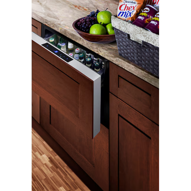 Summit Appliance 24-in Built-in/Freestanding Drawer Refrigerator (Panel-Ready Stainless Steel Front/Back Cabinet), SDR24 *JR2508, Retail: $, FINAL PRICE: $1199.99 + TAX