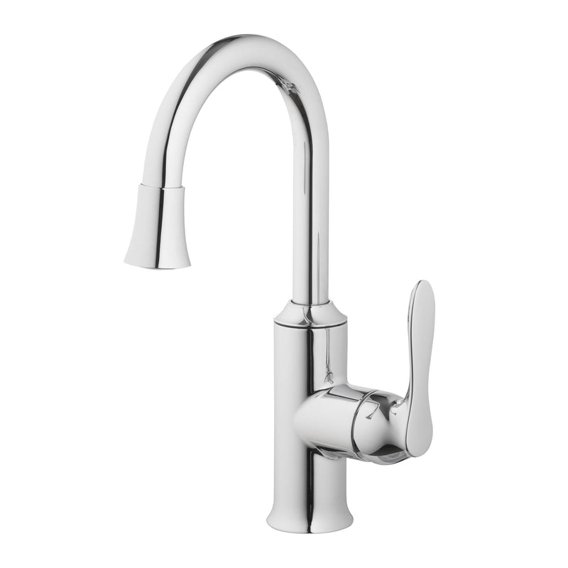 Alpine Reserve Brookes Chrome 4-in centerset 1-handle WaterSense High-arc Residential Handle Bathroom