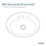 Moen Align Matte Black Widespread 2-handle WaterSense Low-arc Residential Handle Bathroom Sink Faucet with Drain