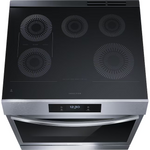 Ranges Frigidaire Gallery 30-in 5 burners 6.2-cu ft , Air Fry Convection Oven Slide-In Single Induction Range ( Fingerprint Resistant Stainless Steel )