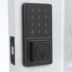 Honeywell Matte Black Touchscreen Keypad Electronic Deadbolt Lock, FINAL PRICE: $49.99 + TAX