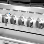 Cosmo Convection Oven Freestanding Double Oven Gas Range ( Stainless Steel )