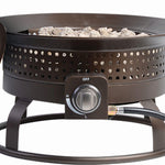 Bond 18.5-in W 54000 Maximum BTUs Steel Round Portable Liquid propane Fire pit