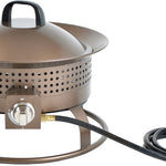 Bond 18.5-in W 54000 Maximum BTUs Steel Round Portable Liquid propane Fire pit