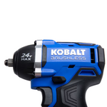 Kobalt 24-volt Variable Speed Brushless 3/8-in Drive Cordless Impact Wrench (Bare Tool) 0672828