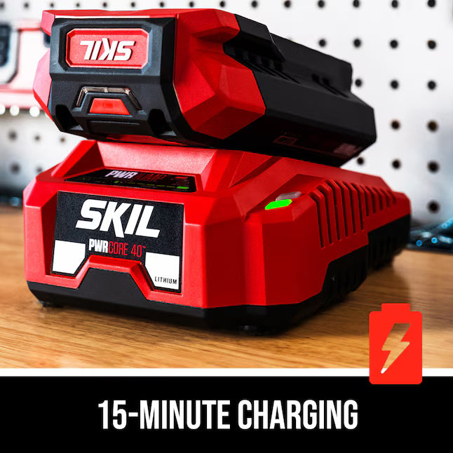 SKIL PWR CORE 40 40-volt 24-in Battery Hedge Trimmer 2.5 Ah Battery Included , Charger Included [FBM-152]