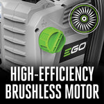 EGO POWER+ 56-volt 18-in Battery 4 Ah Chainsaw Battery Included Charger Included