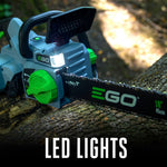 EGO POWER+ 56-volt 18-in Battery 4 Ah Chainsaw Battery Included Charger Included