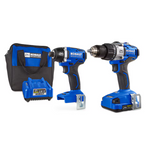Kobalt 24-volt 2-Tool Brushless Power Tool Combo Kit with Soft Case (1-Battery Included and Charger Included), KLC 2024A-03 *HD2509, Retail: $199.00, FINAL PRICE: $119.99 + TAX