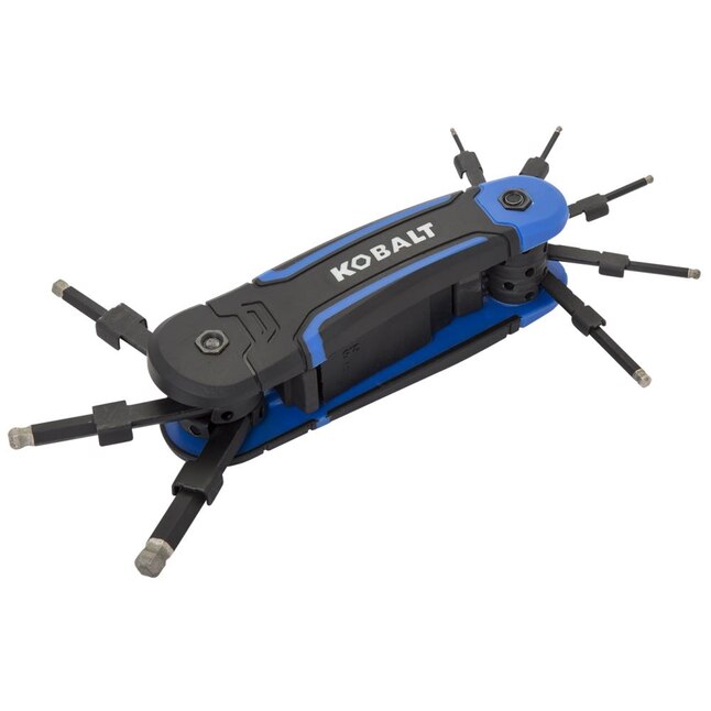 Kobalt 8pc Folding/Locking Metric Hex Key Set - 802836