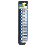 Kobalt 11-Piece Metric 1/2-in Drive 12-point Shallow Socket Set, #338619