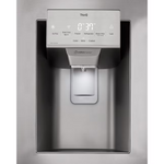 LG Standard-Depth 27.7-cu ft 3 -Door 36-in Wide with Ice Maker ( Printproof Stainless Steel ) ENERGY STAR Certified