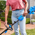 Kobalt 24-volt 15-in Split Shaft Attachment Capable Battery String Trimmer 4.0 Ah (Battery Included) (Charger Included [FBM-103]