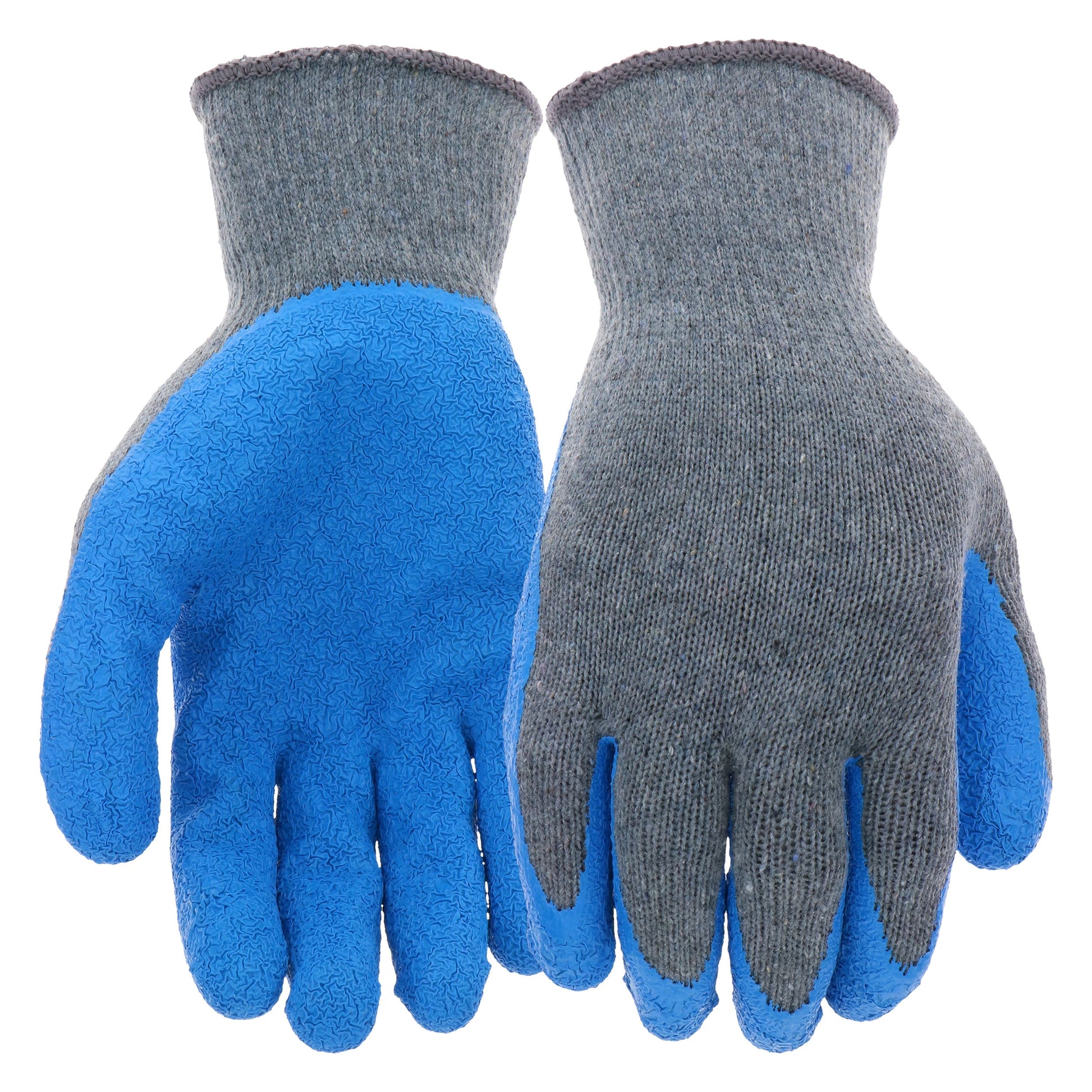 Project Source Small/Medium Blue Latex dipped Poly/Cotton 1 -Pairs