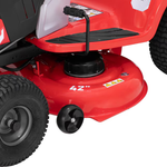 CRAFTSMAN TURNTIGHT 42-in 56-volt Lithium Ion Electric Riding Lawn Mower with (1) 60 Ah Battery, CMCRM233303  5119471  *JR2407 [FB153], MSRP: $4,899.00, Final: $1,999.00, CLEARANCED