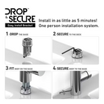 Alpine Reserve Palmetto Spot Resist Stainless Single Handle Deck-Mount Pull-down Kitchen Faucet with Sprayer (Includes Deck Plate) (Includes Soap Dispenser), FP1B4231SP #5505617 *JR2510, Retail: $Exclusive, FINAL PRICE: $89.99 + TAX