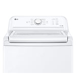LG Agitator Medium ( 4.1-cu ft ) Top-Load Washer ( White )