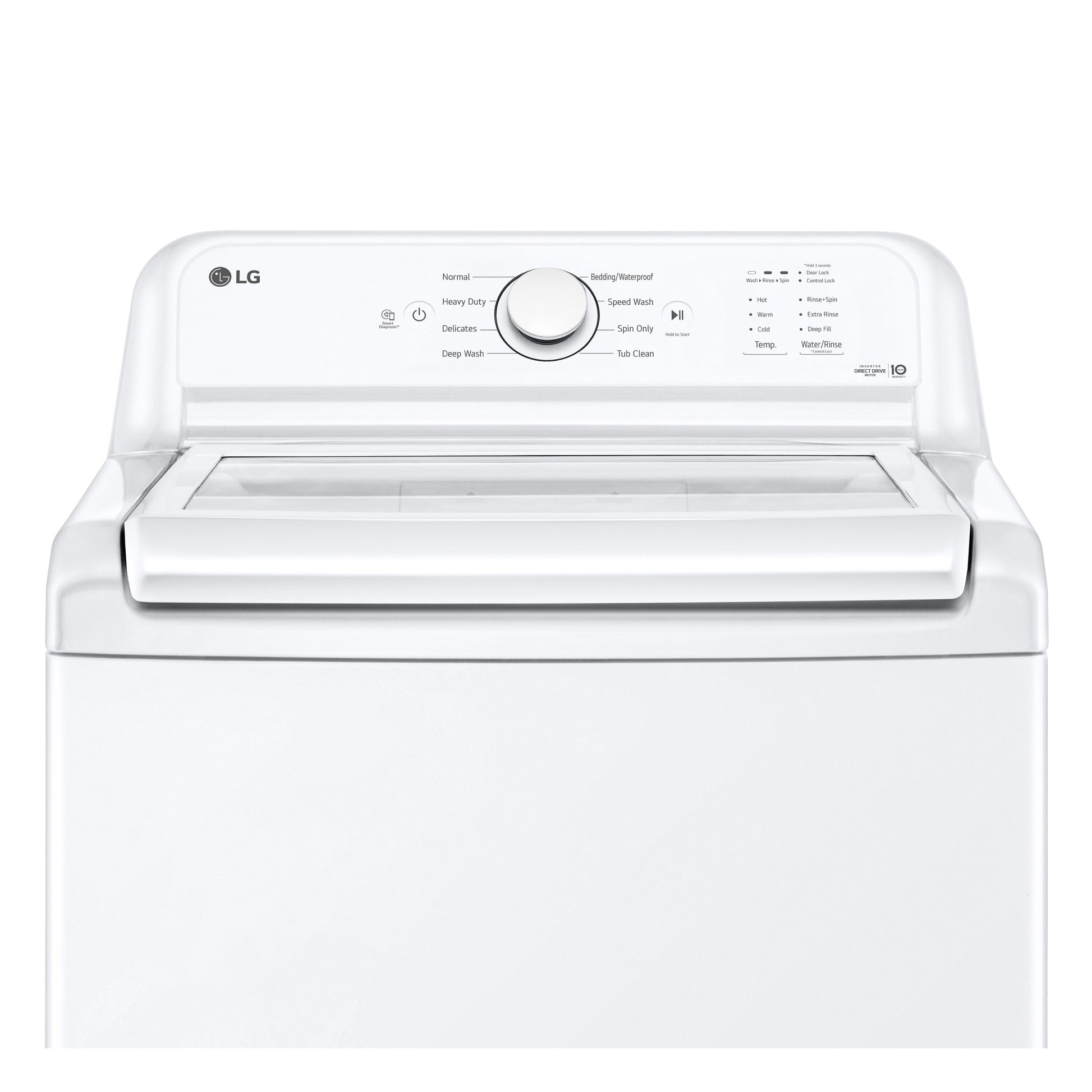 LG Agitator Medium ( 4.1-cu ft ) Top-Load Washer ( White )