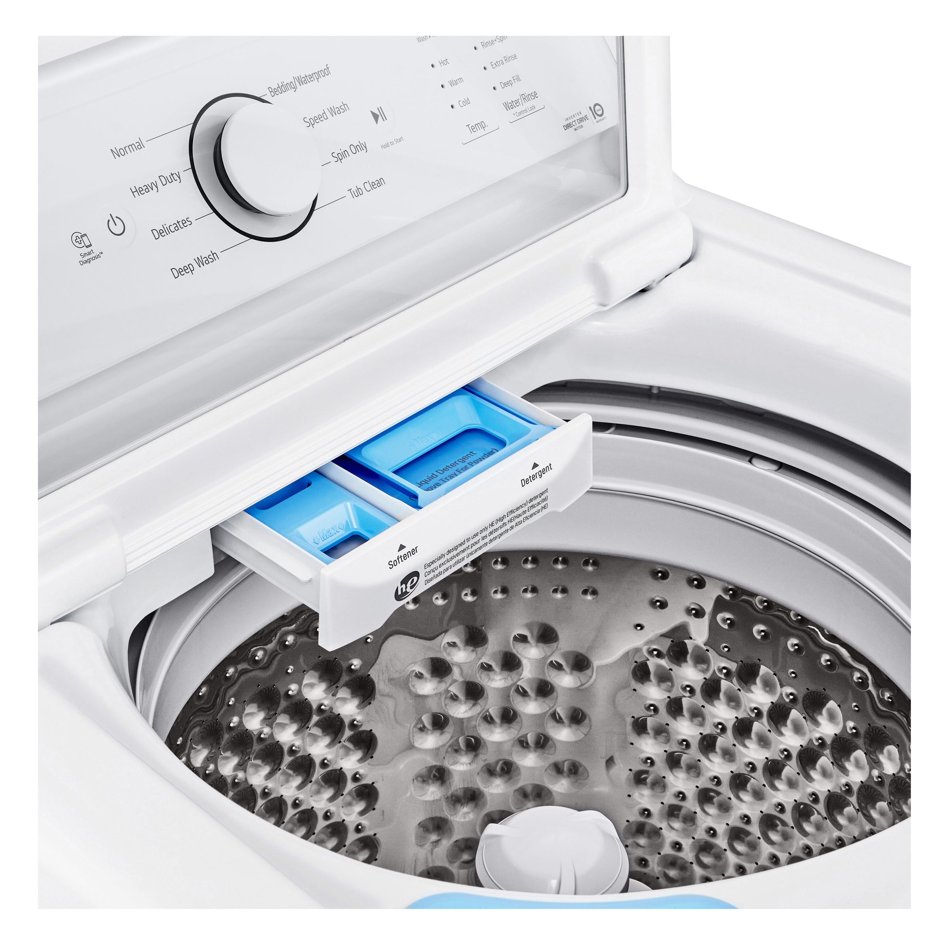 LG Agitator Medium ( 4.1-cu ft ) Top-Load Washer ( White )