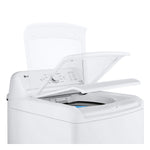 LG Agitator Medium ( 4.1-cu ft ) Top-Load Washer ( White )
