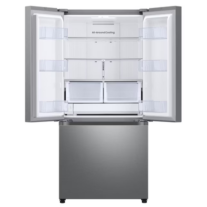 Samsung 24.5-cu ft Smart French Door Refrigerator with Ice Maker (Stainless Steel) ENERGY STAR