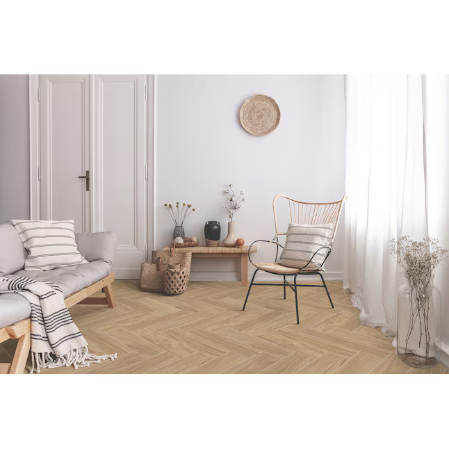 Alpine Reserve Maui Honey 8-in x 32-in Matte Porcelain Wood Look Floor and Wall Tile, 8.3 mm, 7 pcs, 46 lbs, 11.97 sf, 27MA03PC #5110498 *JR2510, Retail: $2.39/sf, $28.61/box, FINAL PRICE: $1.39/sf, $16.64/bx + TAX