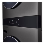 LG Washtower Stacked Laundry Center with 5-cu ft Front load Washer and Electric 7.4-cu ft Dryer (ENERGY STAR)