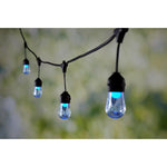 Harbor Breeze 24-ft Plug-in Black/multi Outdoor String Light with 12 Color changing -Light LED Novelty Bulbs, RETAIL: $54.98, FINAL PRICE: $29.99 + TAX