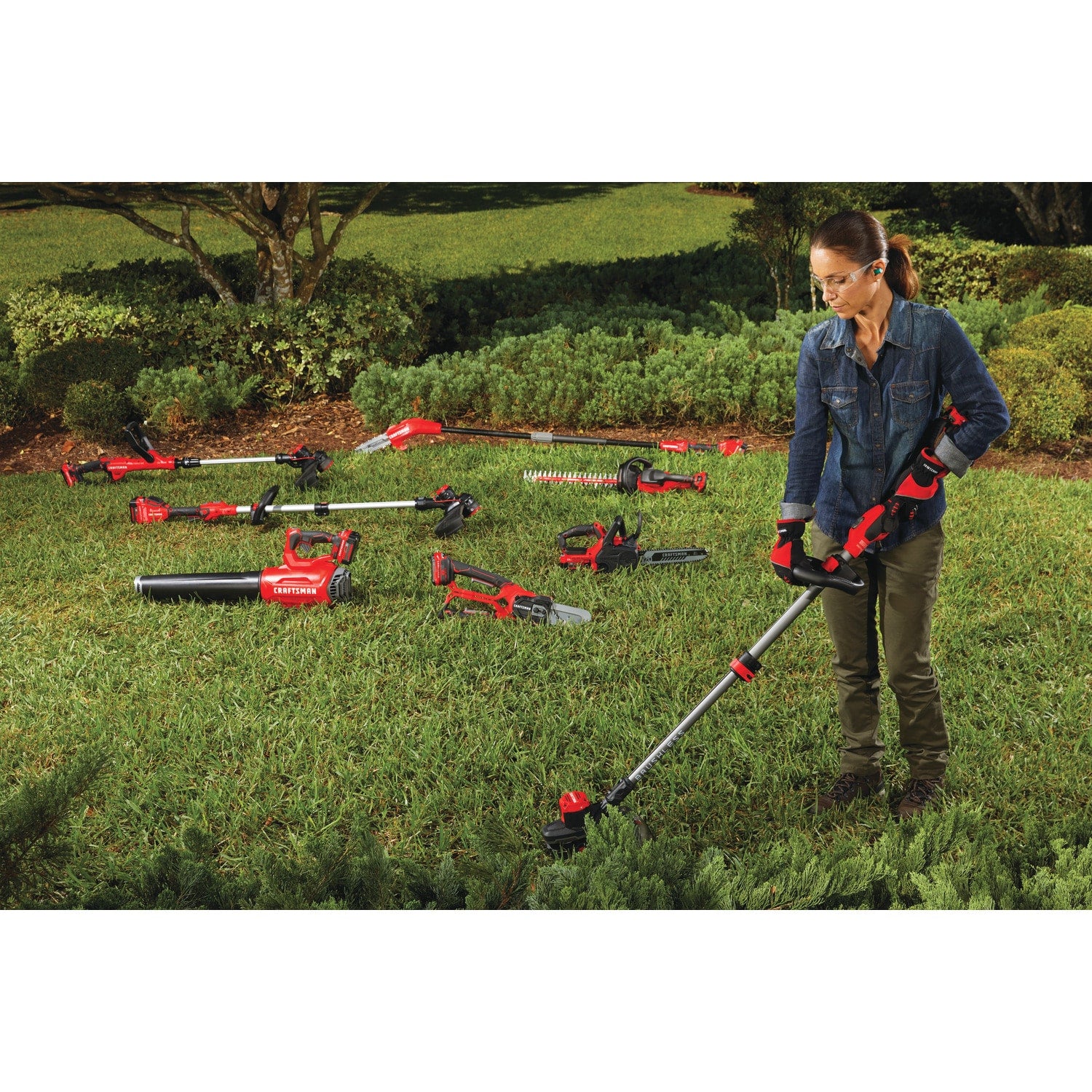 CRAFTSMAN V20 20-volt max 8.0-in 4 Ah Battery Pole Saw Battery Included , Charger Included