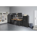 Gladiator Ready-to-Assemble Full-Door Wall GearBox 28-Inches W x 28-Inches H x 12-Inches D Wall-mounted Steel Garage Cabinet in Gray, GAWG28FDESG/00 *HD2507, Retail: $219.99, FINAL PRICE: $119.99 + TAX