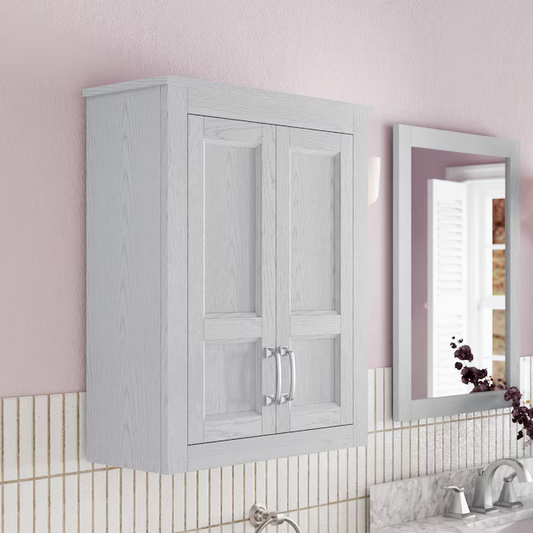 Alpine Reserve 24-in Pebble Oak Bathroom Wall Cabinet, 1954WC-24-291, FINAL PRICE: $49.99 + Tax
