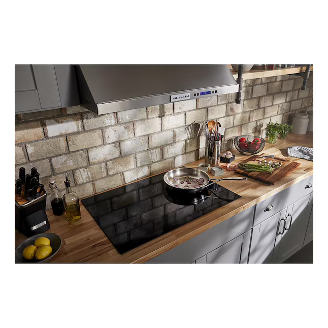 KitchenAid 30-in 5 burners Smooth Surface (Radiant) Black Electric Cooktop, KCES950KBL/01 *HD2507, Retail: $1,849.00, FINAL PRICE: $899.99 + TAX