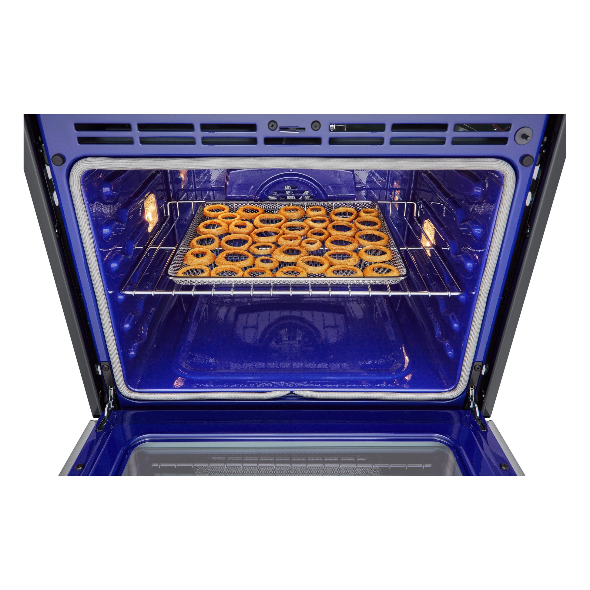 LG 30 inch Double Electric Wall Oven with Air Fry Self-cleaning ( PrintProof Stainless Steel )