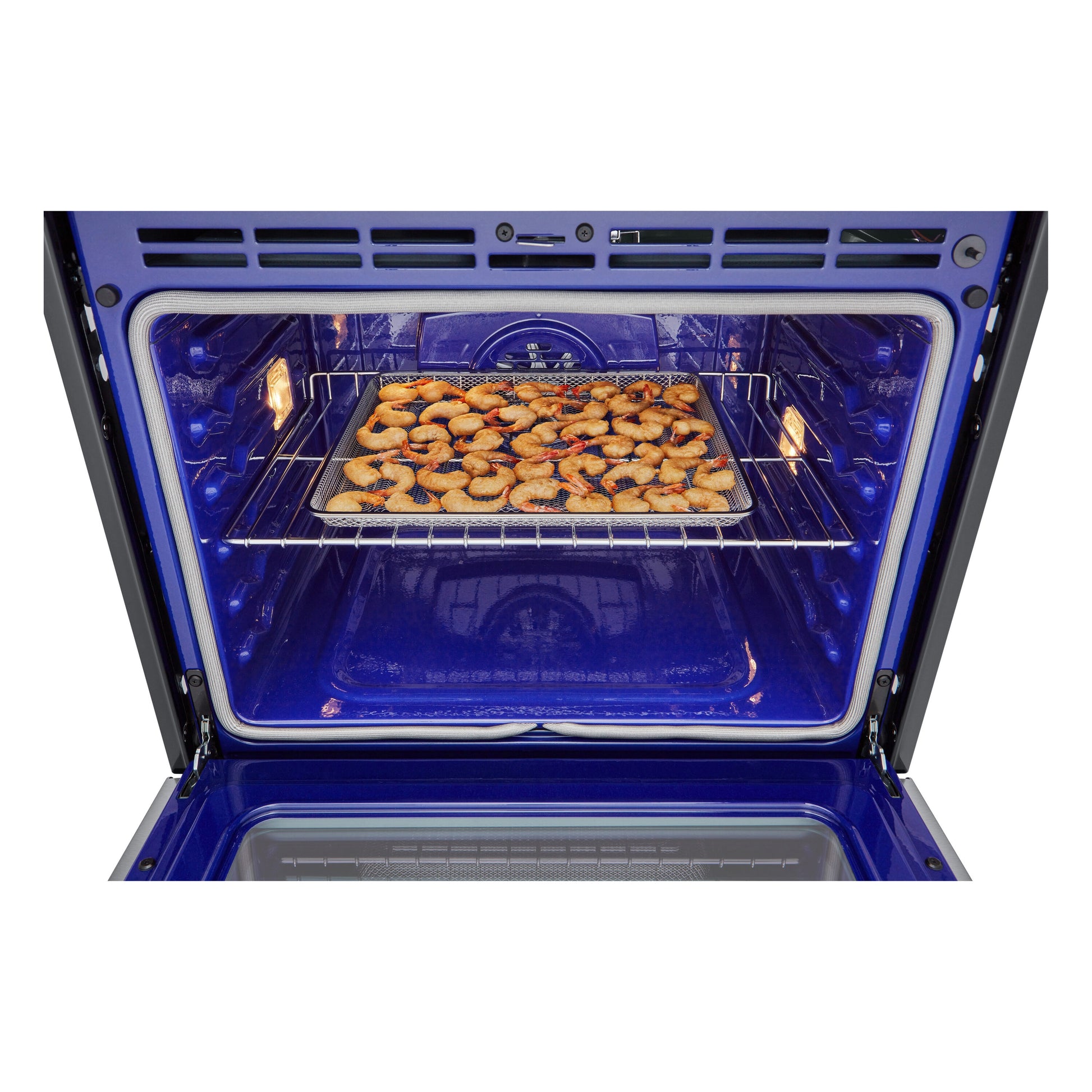 LG 30 inch Double Electric Wall Oven with Air Fry Self-cleaning ( PrintProof Stainless Steel )