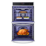 LG 30 inch Double Electric Wall Oven with Air Fry Self-cleaning ( PrintProof Stainless Steel )