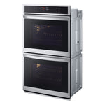 LG 30 inch Double Electric Wall Oven with Air Fry Self-cleaning ( PrintProof Stainless Steel )