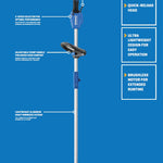 Kobalt 24-volt 14-in Straight Shaft Battery String Trimmer 4.0 Ah (Battery Included) (Charger Included) [FBM-102]
